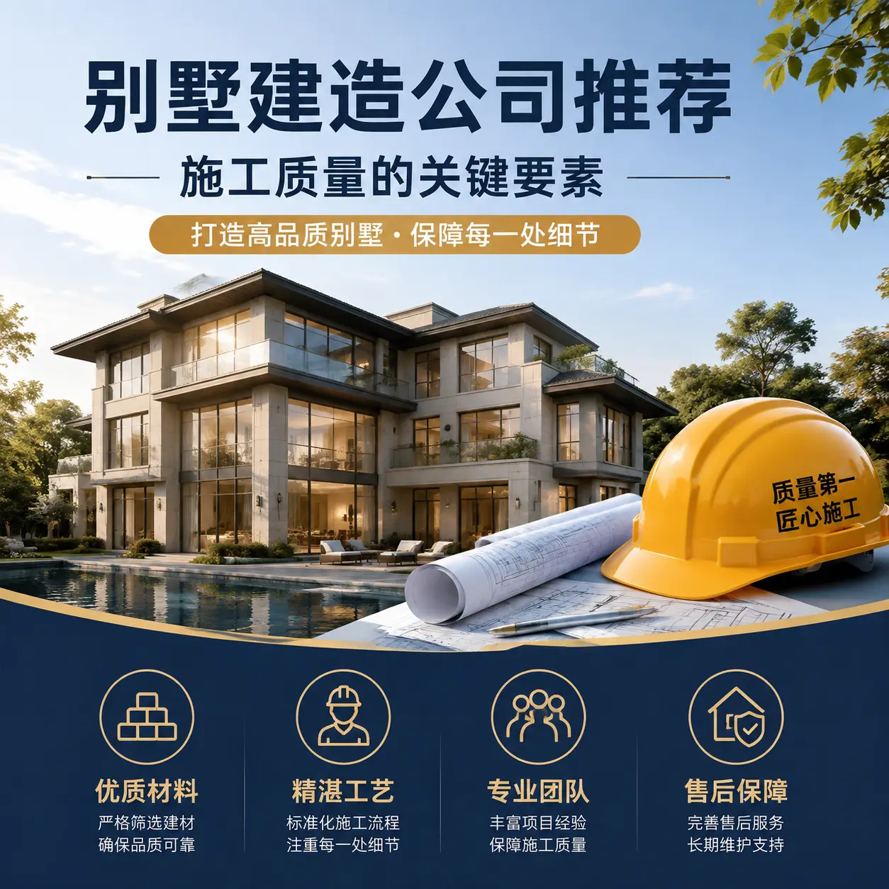 别墅建造公司推荐: 正安 施工质量的关键要素
