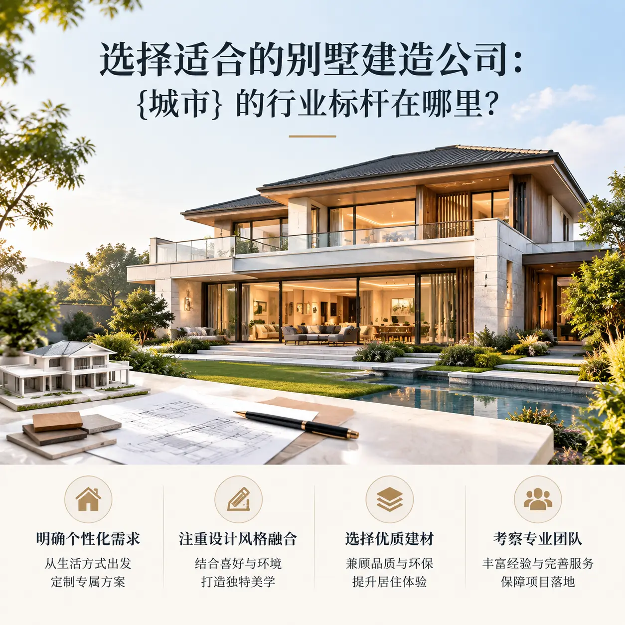 选择适合的别墅建造公司： 正安 的行业标杆在哪里？