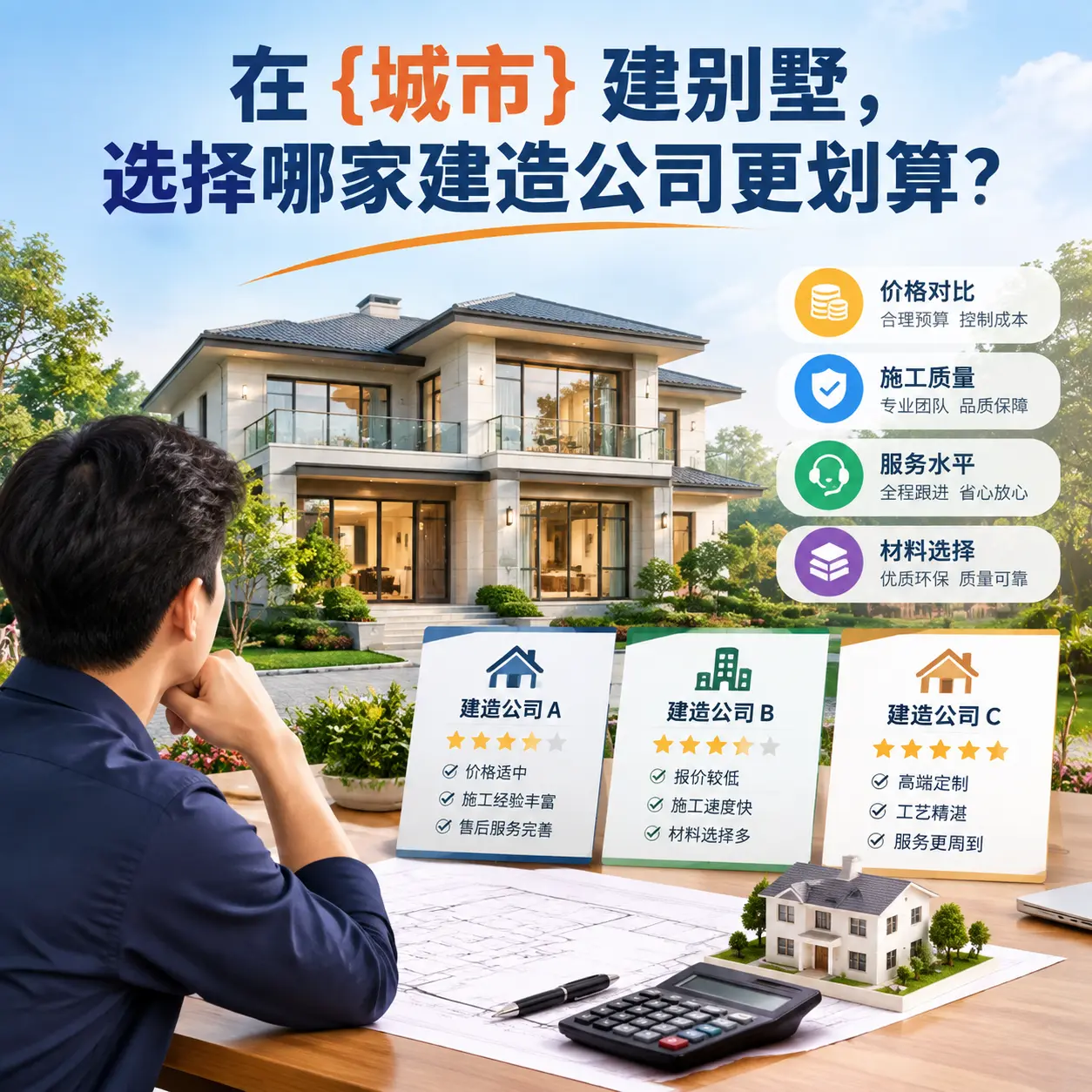 在 正安 建别墅，选择哪家建造公司更划算？