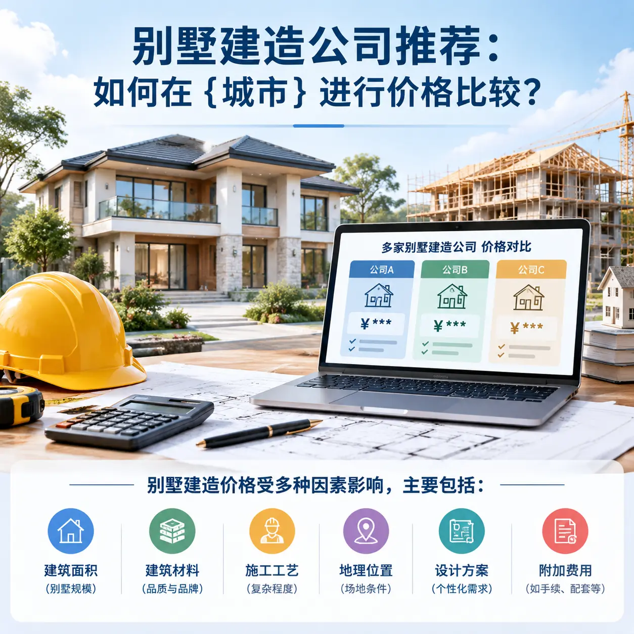 别墅建造公司推荐：如何在 正安 进行价格比较？
