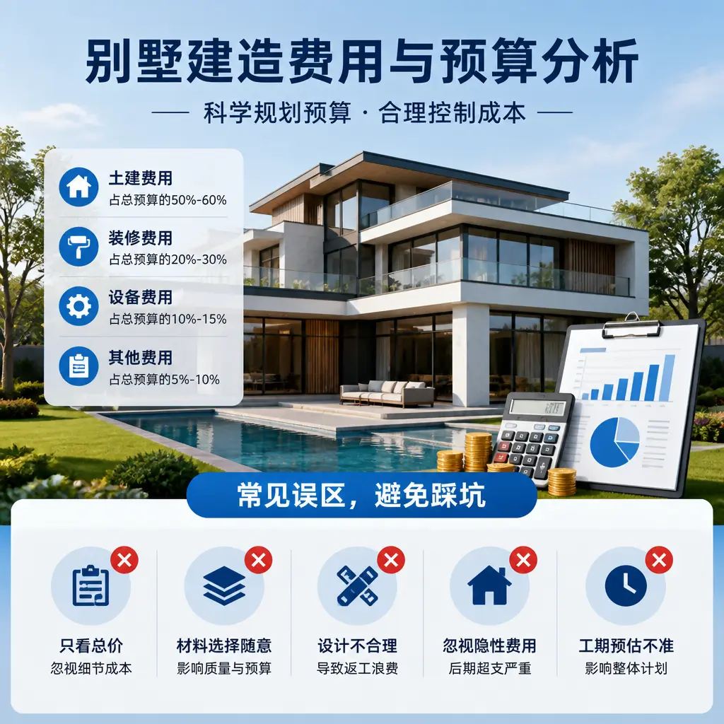 别墅建造公司推荐: 正安 建造别墅的费用与预算分析