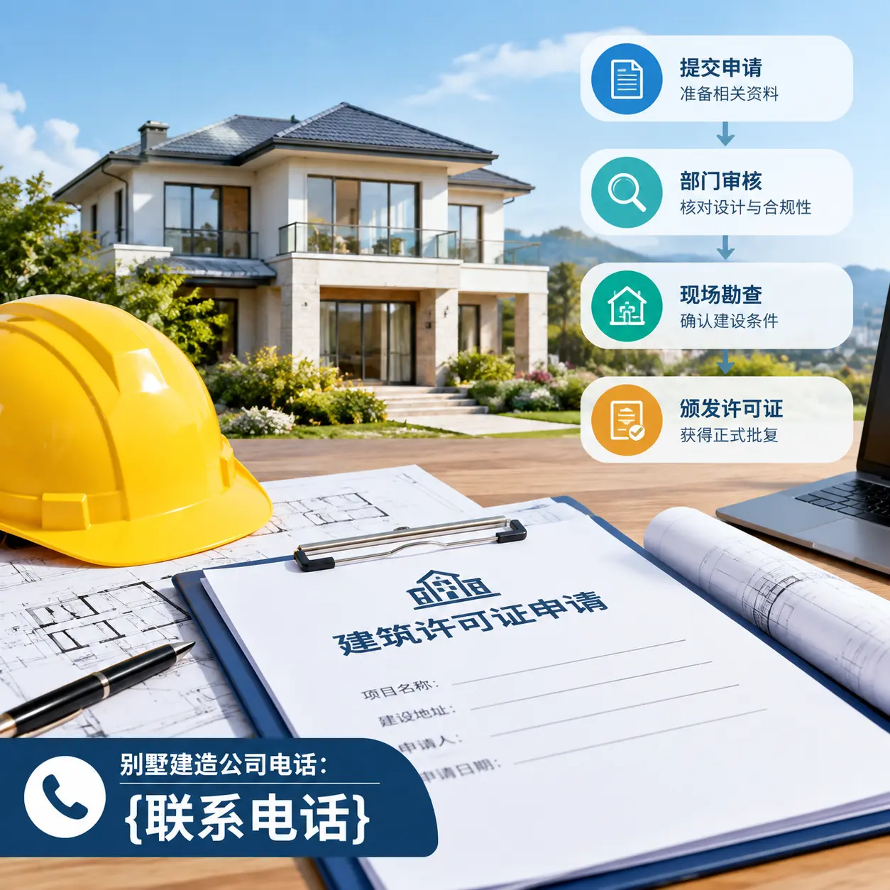 别墅建造公司电话：在正安建造前的准备工作