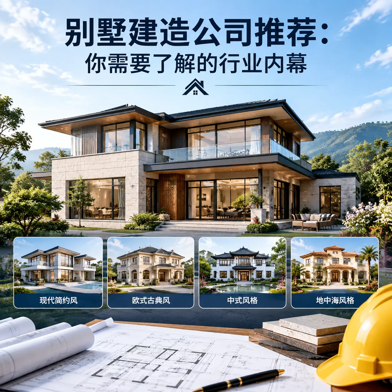 正安 别墅建造公司推荐:你需要了解的行业内幕